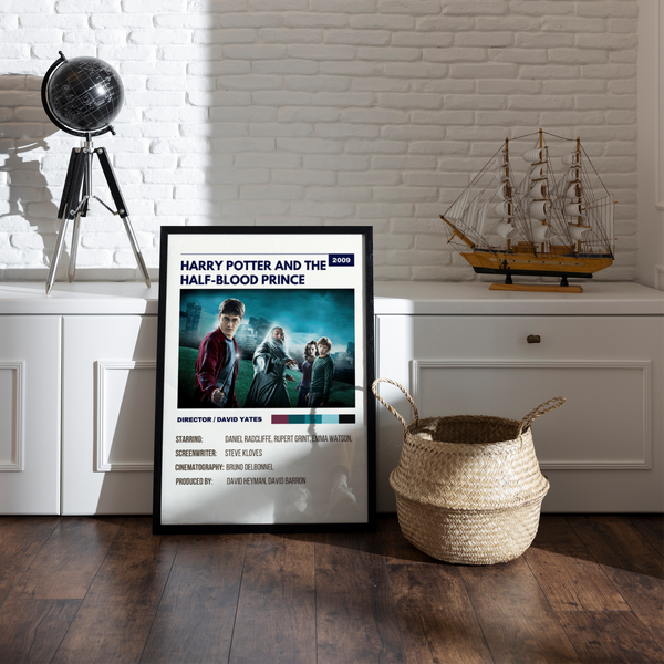 Harry Potter and the half-blood prince Retro Wall Art