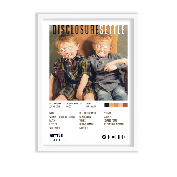 Settle by Disclosure Album Poster