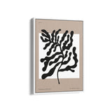 Minimal Leaves Boho Modern Wall Art