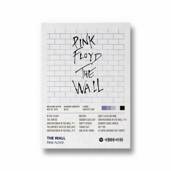 The Wall by Pink Floyd Album Poster