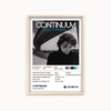 Continuum by John Mayer Album Poster