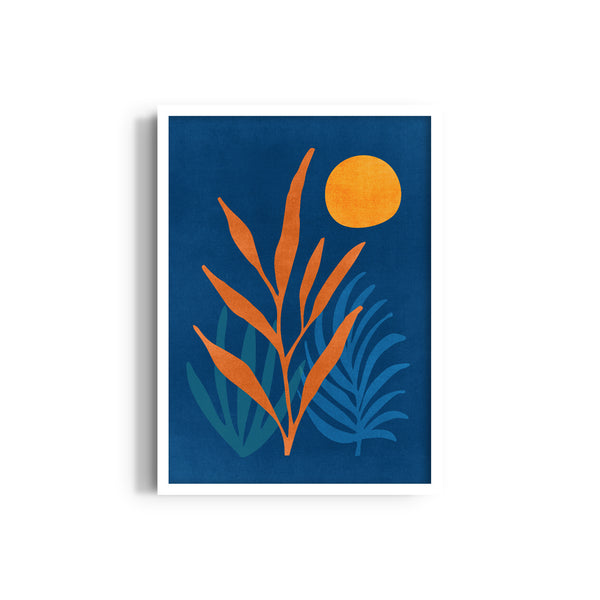 Super Moon Nightscape Wall Art