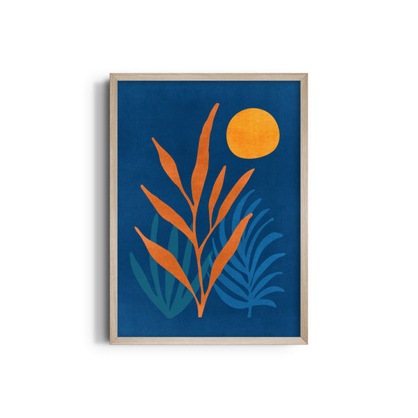 Super Moon Nightscape Wall Art