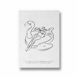 Relaxing Vacation Modern Line Wall Art