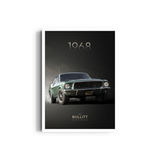 The Ford Mustang Bullitt Fastback Wall Art