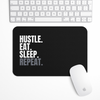 Hustle Eat Sleep Repeat Gaming Mouse Pad