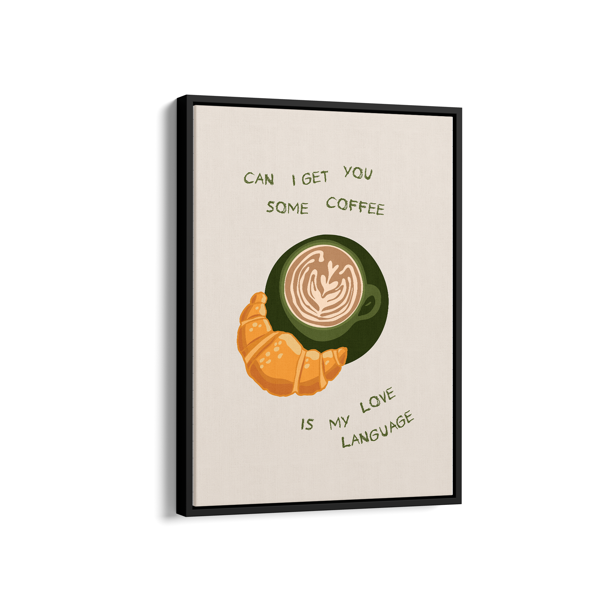 Coffee is my Love Language Journey Wall Art