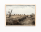 Gilded Grainlands Wall Art