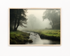 Misty Forest Wall Art