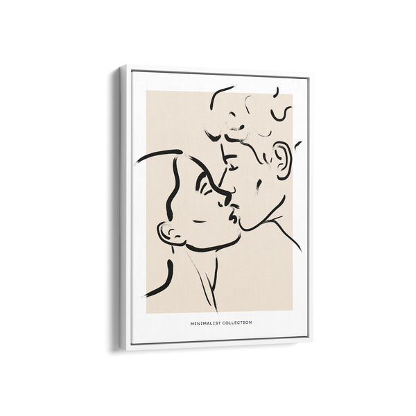 The Kiss Boho Modern Wall Art