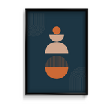 Collar of Love Geometric Modern Wall Art