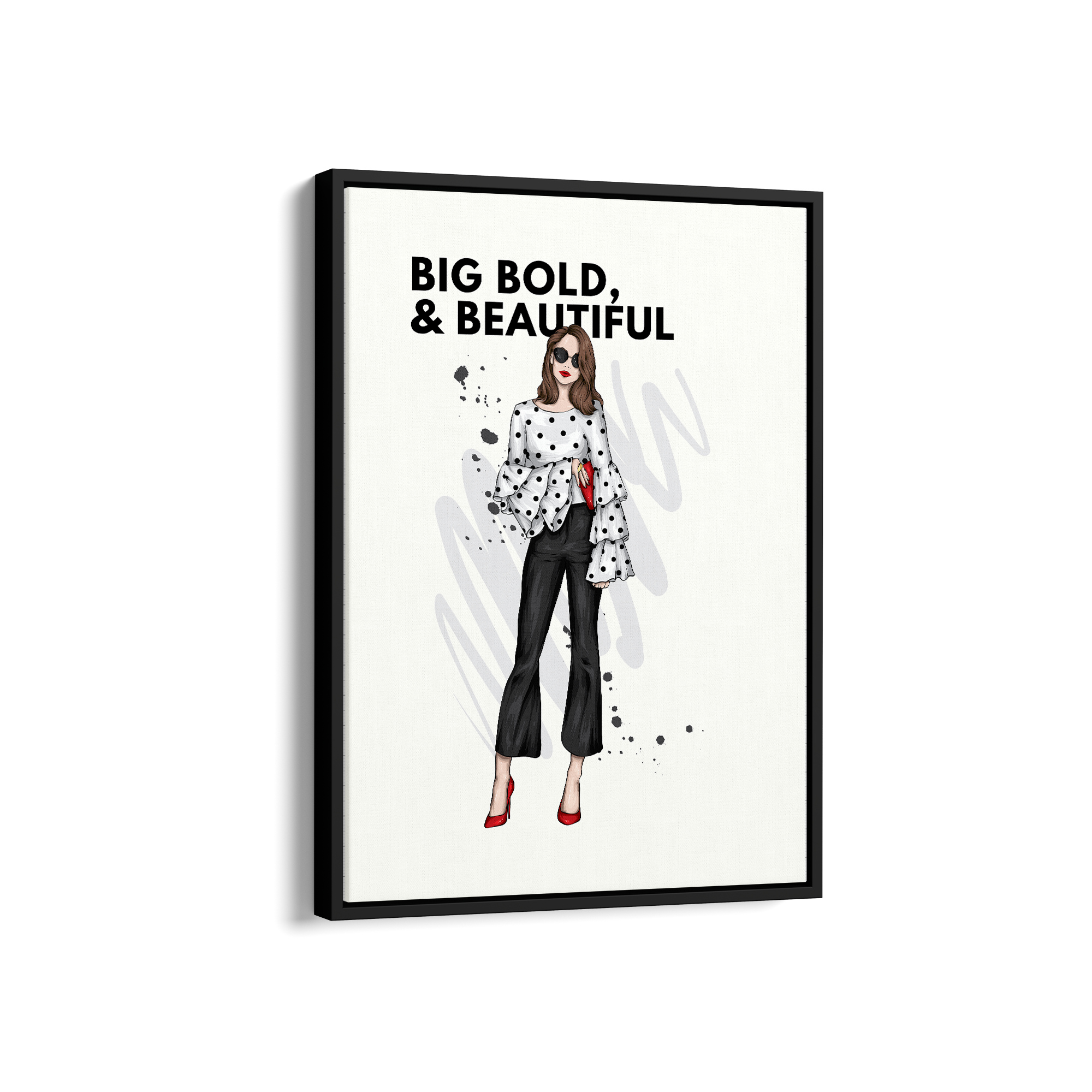 Big, Bold & Beautiful, Fashion Poster