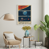 Outer Space Poster - The Mortal Soul