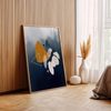 Oceanic Hues Abstract Modern Wall Art