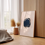 Gilded Haze Abstract Modern Wall Art