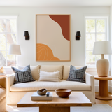 Celestial Flowy Abstract Modern Wall Art