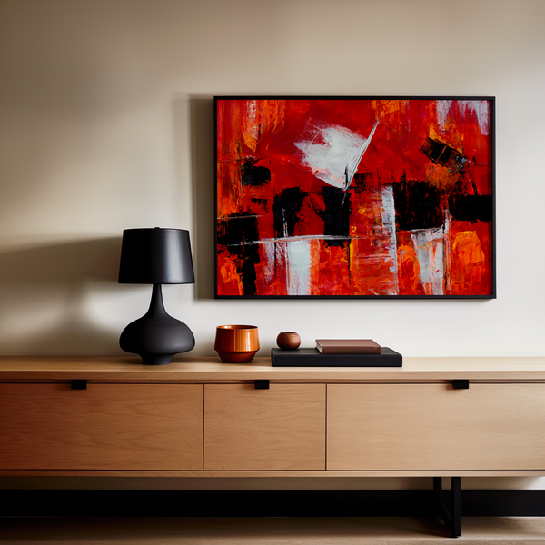 Luminous Whispers Abstract Modern Wall Art