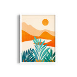Alpine Sunset Wall Art