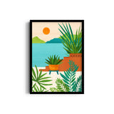 Bali Coast Sunset Wall Art