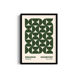 Olive Harmony Bauhaus Wall Art