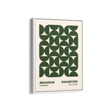 Olive Harmony Bauhaus Wall Art