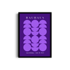 Symphony in Violet Bauhaus Wall Art
