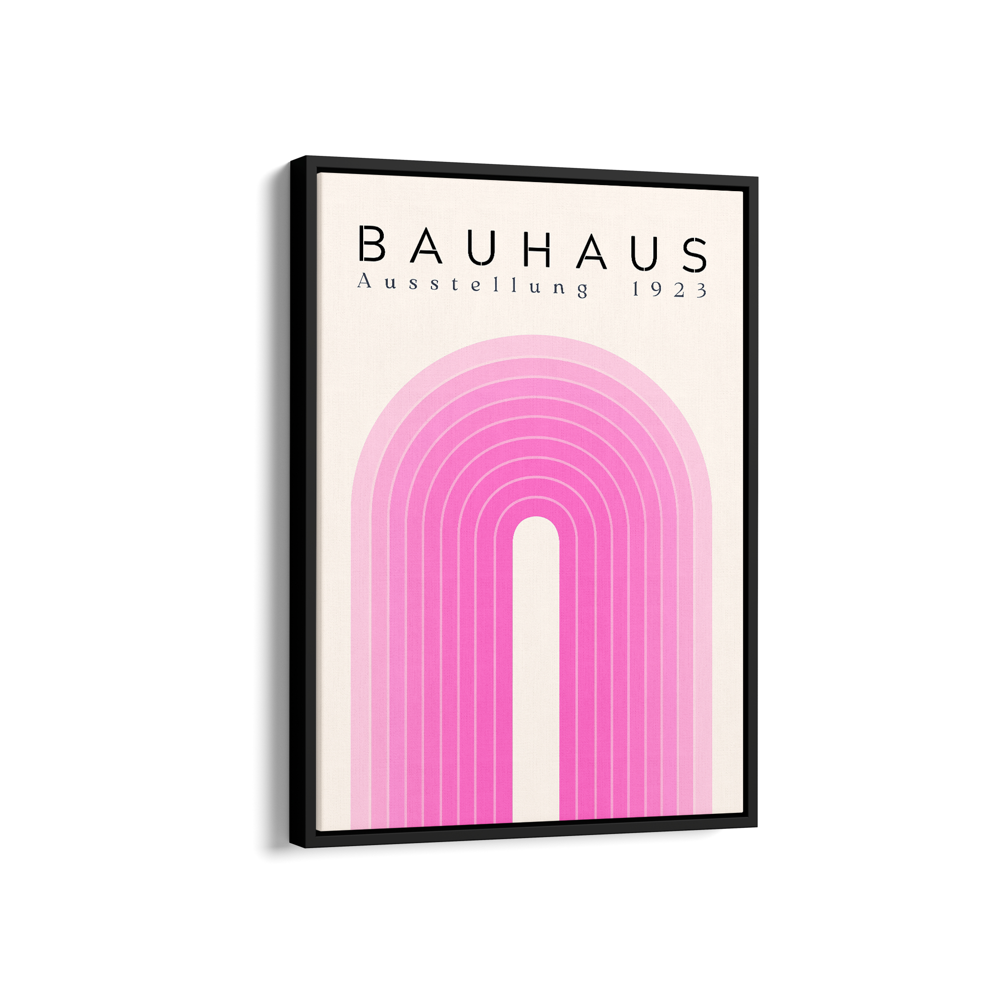 The Pink Arch Bauhaus Wall Art