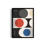 Linear Harmony Bauhaus Wall Art