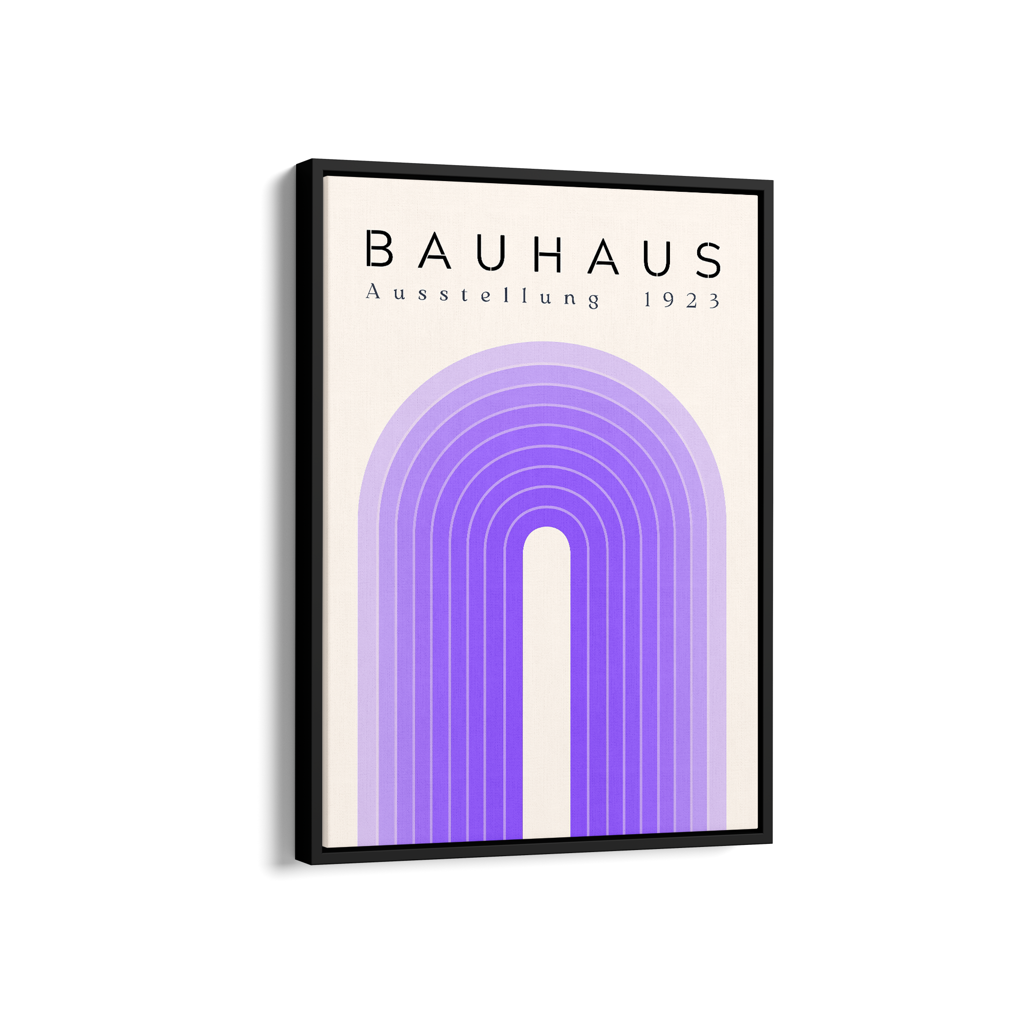 Curve of Harmony Bauhaus Wall Art