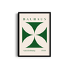 Minimalist Crossroads Bauhaus Wall Art