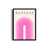 The Pink Arch Bauhaus Wall Art