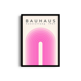The Pink Arch Bauhaus Wall Art