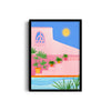 Belize Poolside Wall Art