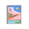 Belize Poolside Wall Art