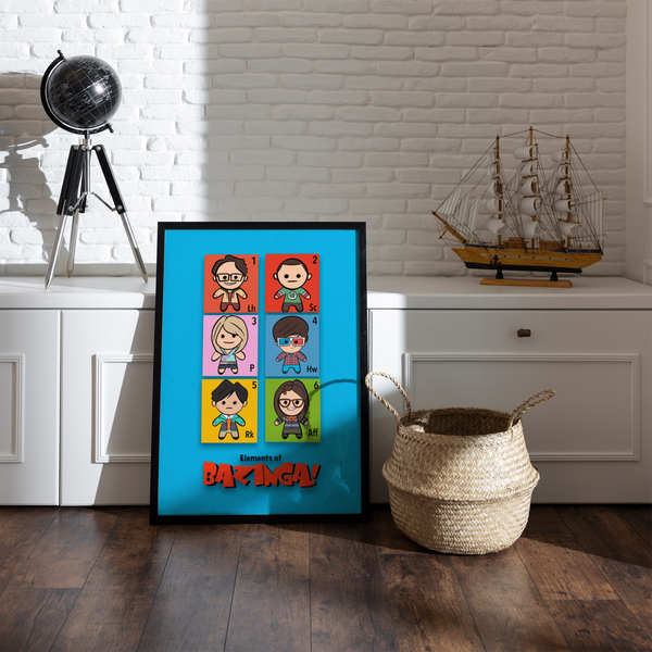 The Big Bang Theory Poster - The Mortal Soul