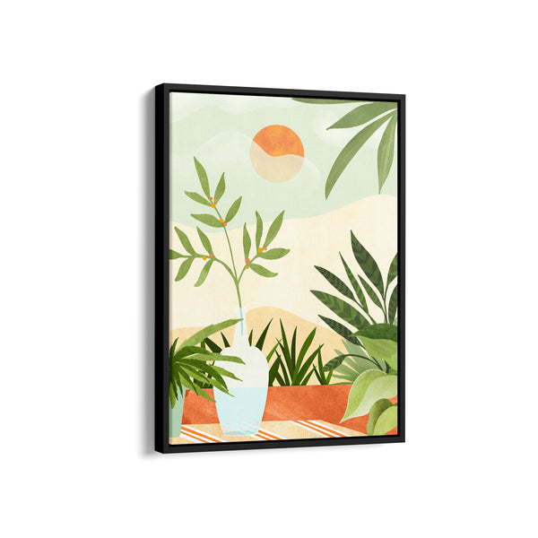 Bohemian Terrace Sunset Wall Art