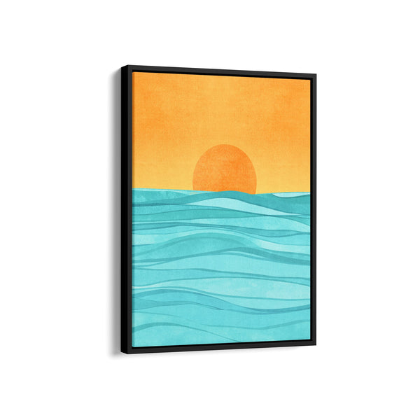 Coastal Sunset Wall Art