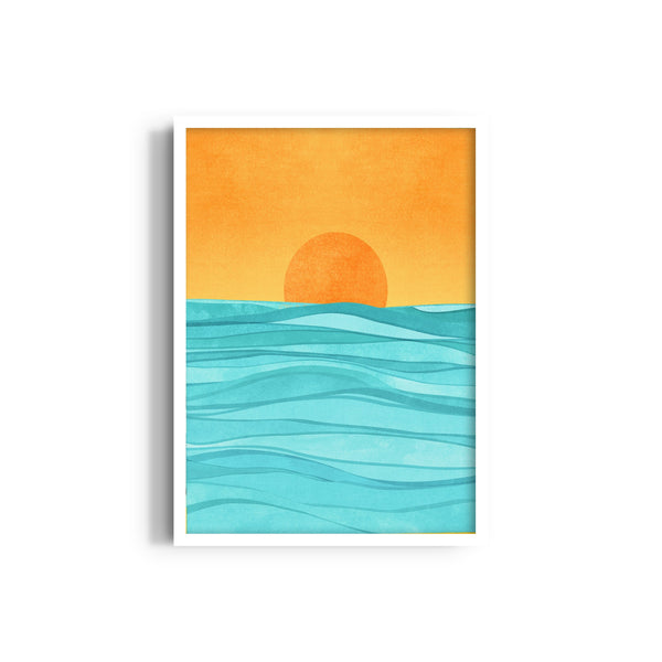 Coastal Sunset Wall Art