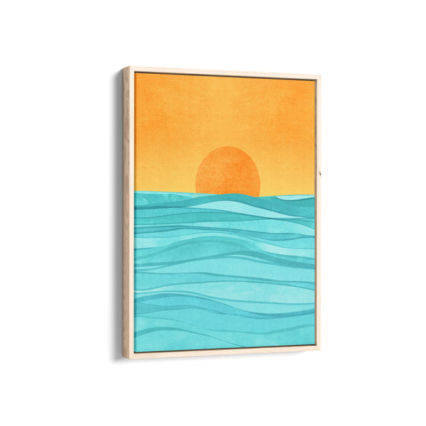 Coastal Sunset Wall Art