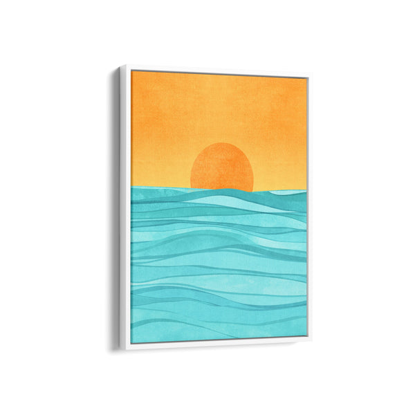 Coastal Sunset Wall Art