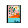 Costa Rica Poolside Wall Art