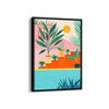 Costa Rica Poolside Wall Art