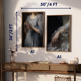 Set of 2 Women Modern Art Wall Art
