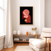 Trivial Nerve Abstract Geometric Modern Wall Art