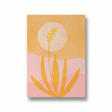 Golden Agave Sunset Wall Art