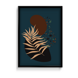 Invincible Autumn Abstract Modern Wall Art