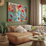 Journey Through Time Abstract Modern Wall Art