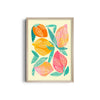 Abstract Mango Wall Art