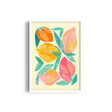 Abstract Mango Wall Art