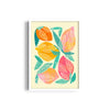 Abstract Mango Wall Art
